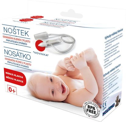 Nosko odsávačka nosních hlenů měkká hlavice