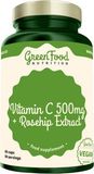 GreenFood Nutrition Vitamin C 500mg + Rosehip extract 60 kapslí