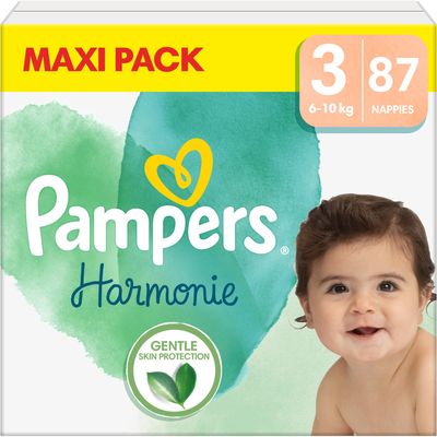 Pampers Harmonie Plenky vel. 3 6-10 kg 87 ks