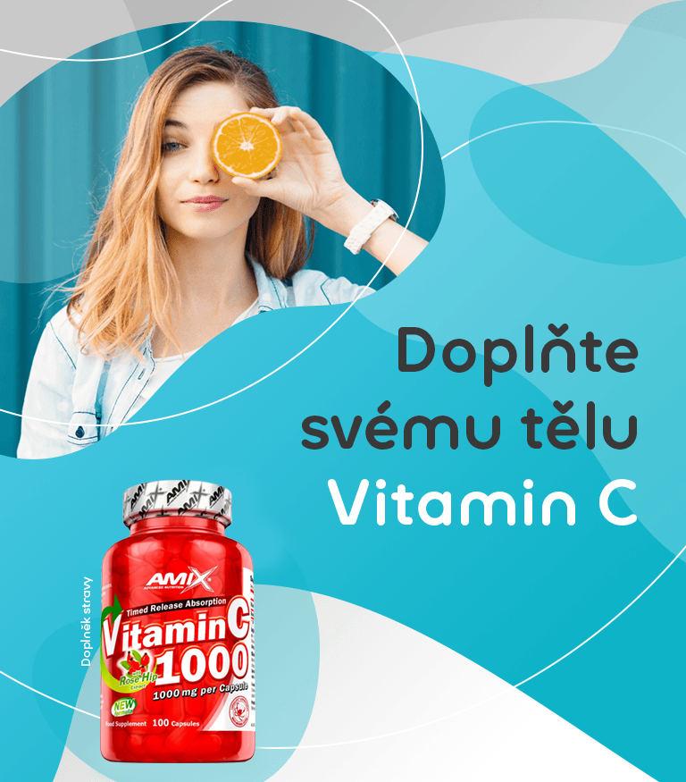 Amix Vitamin C 1000, 100 kapslí