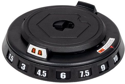 Acra Kettlebell nové generace 7v1 - nastavitelný, 1,5 - 10 kg