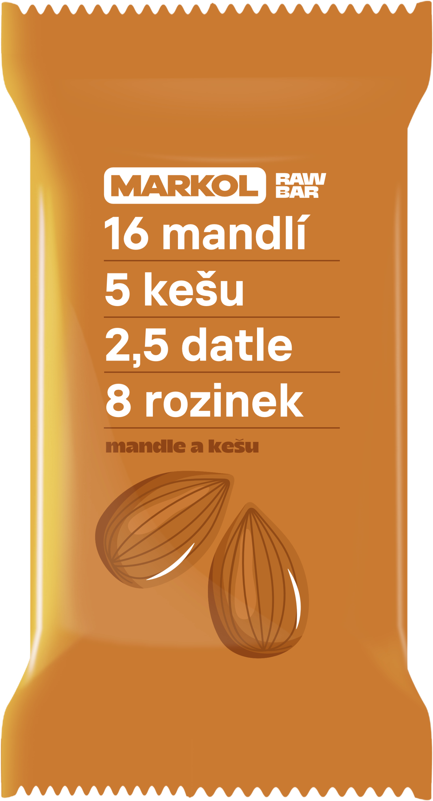 Markol Tyčinka Mandlová s kešu 40 g