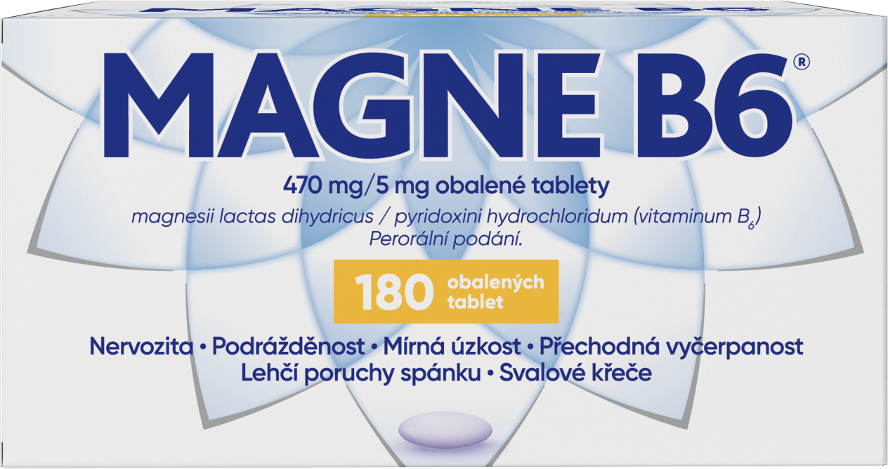 Magne B6 470mg/5mg, 180 tablet