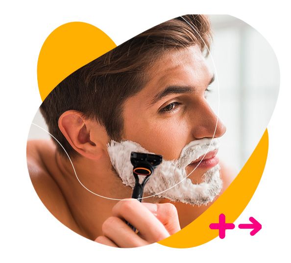 gillette, holení, holící strojek, pěna na holení, Gillette Fusion