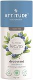 Attitude Super leaves Přírodní tuhý deodorant – bez vůně 85 g