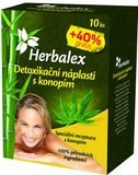 Herbalex Detoxikační náplast s konopím + 40% gratis 10 ks