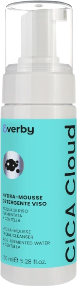 Erboristica Everby Cica Cloud Hydratační čisticí pěna na obličej s centellou 150 ml