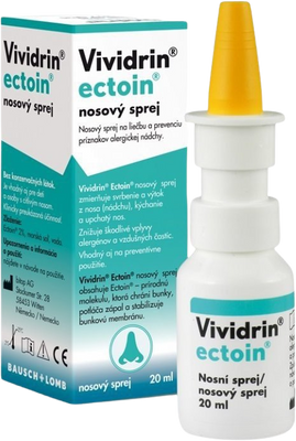 Vividrin ectoin nosní sprej 20 ml