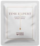 Woodenspoon Vyživující plátěná maska Time expert 15 g