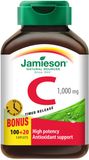 Jamieson Vitamín C 1000 mg s postupným uvolňováním 120 tablet