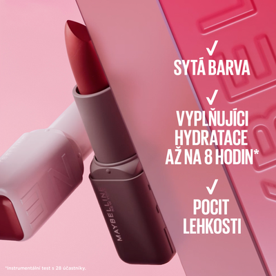 Maybelline New York Matná rtěnka s hydratačním účinkem, 005  Take The 1 ks