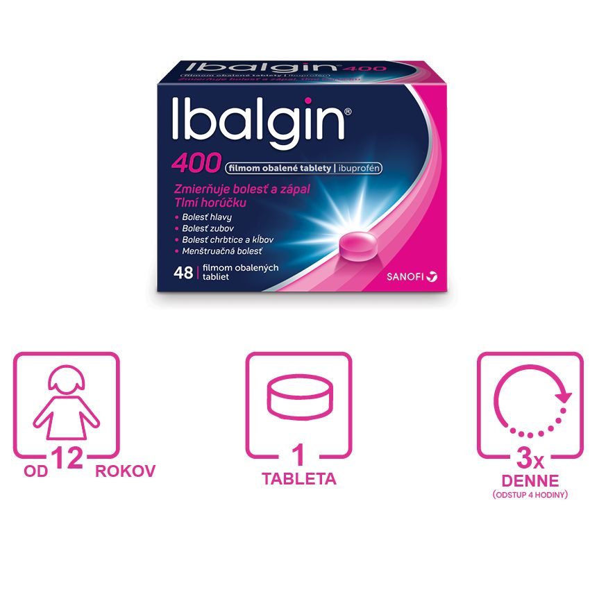 Ibalgin 400 mg 48 tabliet