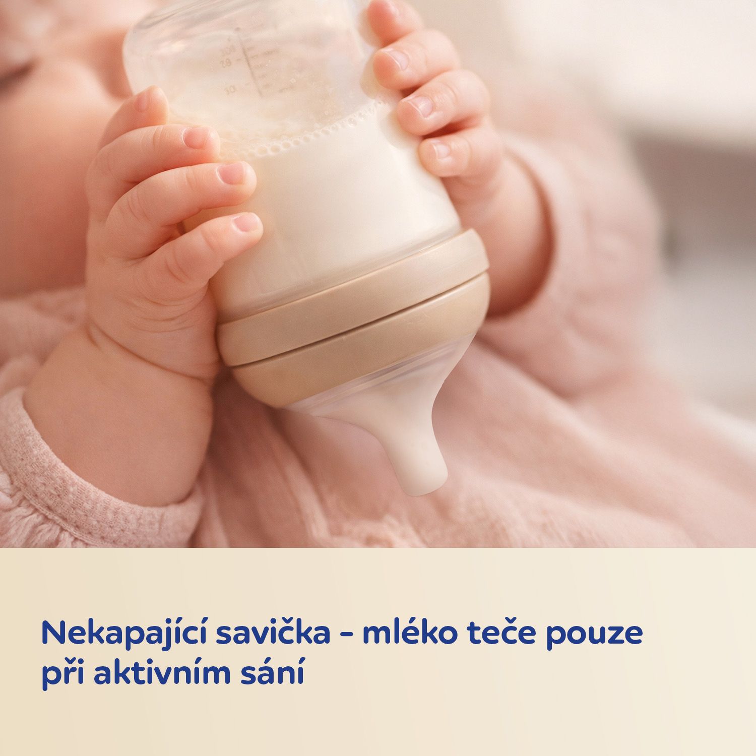 Canpol babies Savička k lahvi Natural Shape 3m+, 2 ks