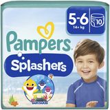 Pampers Splashers Baby Shark Plenkové kalhotky do vody vel. 5, 12-17 kg, 10 ks
