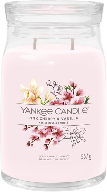 Vonná svíčka Signature Pink Cherry & Vanilla 567 g