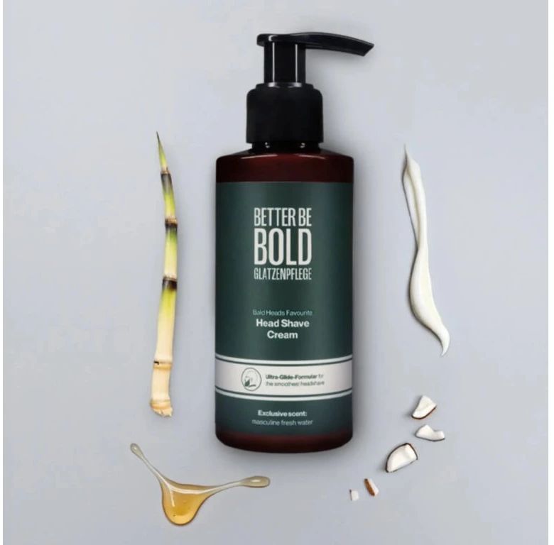 Better be bold Krém pro perfektní oholení hlavy 150 ml