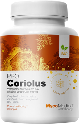 MycoMedica BIO Coriolus PRO 90 kapslí