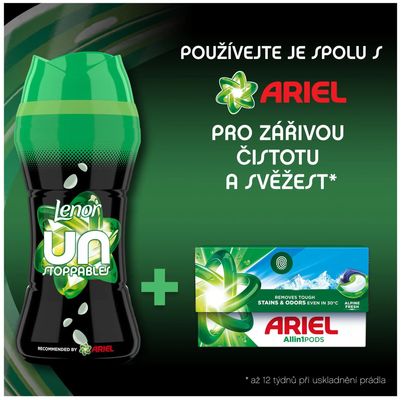 Lenor Vonné perličky, Unstoppables Scent Of Ariel 495 g