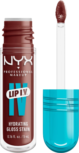 NYX Professional Makeup Lip IV Hydrating Gloss Stain, 05 Mocha Me Wet 5 ml