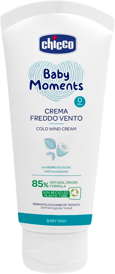 Chicco Krém ochranný do chladného počasí bez parabenů Baby Moments 50 ml