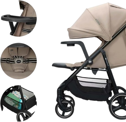 Kinderkraft Kočárek sportovní Trig 3 Stone beige