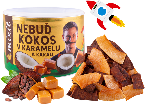 Mixit Nebuď kokos v karamelu a kakau 100 g