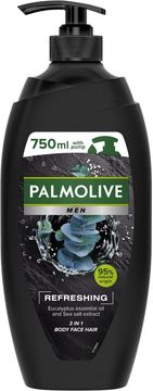 Palmolive Men Refreshing sprchový gel 3v1 pro muže pumpa 750 ml