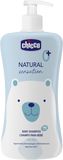 Chicco Šampon Natural Sensation s aloe, 0m+ 500 ml