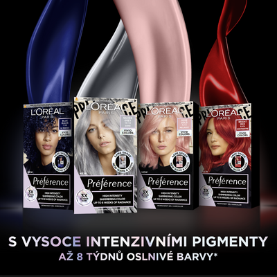 L'Oréal Paris Préférence Vivid Colors permanentní barva na vlasy 9.213 Melrose 150 ml