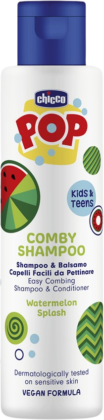 Chicco Šampon a kondicionér Pop Comby Watermelon 250 ml