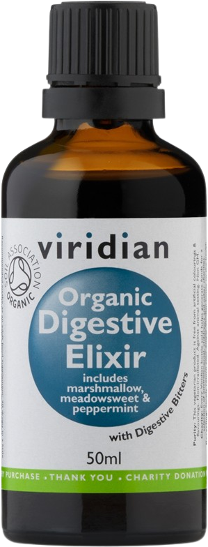 Viridian Digestive Elixir Organic 50 ml