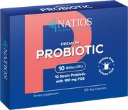 Natios Premium Probiotic 10 Billion CFU 60 kapslí