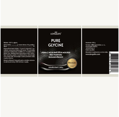 Longelite Pure glycine 500 g