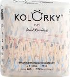 Kolorky DAY Déšť a duhy vel. L (8-13 kg) 19 ks