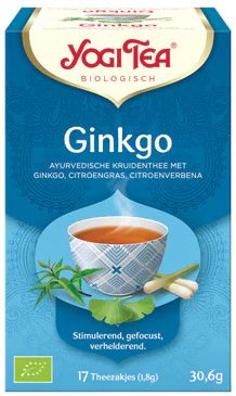 Yogi Tea Čaj Ginkgo BIO 17 x 1.8 g