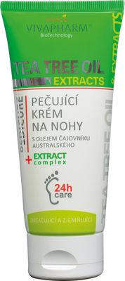 Herb Extract Krém na nohy s Tea Tree Oil 100 ml