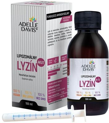 Adelle Davis Lipozomální Lysyn AKUT 100 ml
