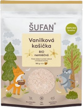 Šufan Vanilková kašička BIO nemléčná 180 g