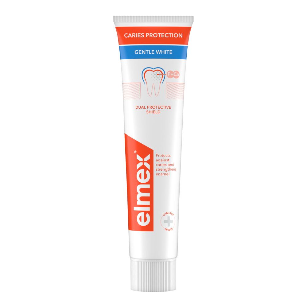 Benefity elmex Caries Whitening zubní pasty