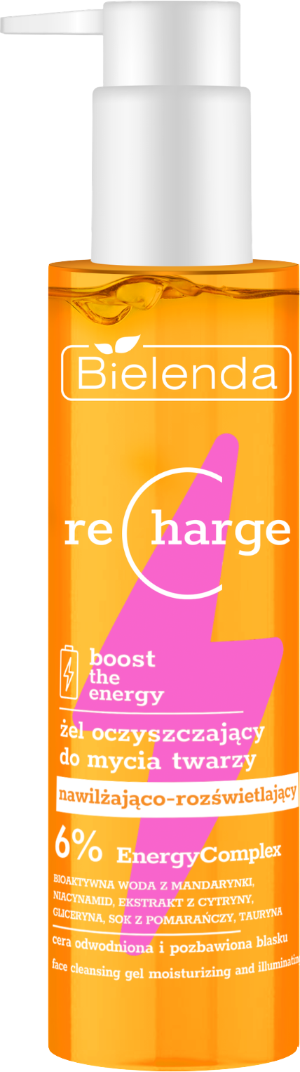 Bielenda RECHARGE Čisticí gel s vitamínem C 1 x 150 ml