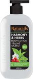 Naturalis Tělové mléko - Harmony & herbs 400 ml