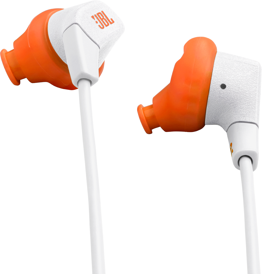 JBL Endurance Run 3C USB-C White, drátová sportovní sluchátka s USB-C konektorem