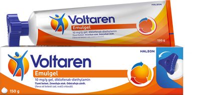 Voltaren Emulgel 10 mg/g gel proti bolesti 150 g