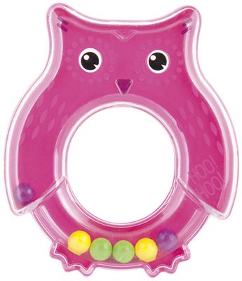 Canpol babies Chrastítko sova - růžové