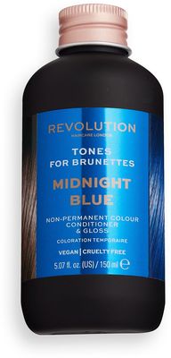 Revolution Tones for Brunettes Barva na vlasy Midnight Blue 150 ml