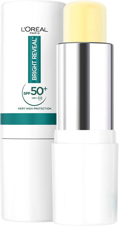 L'Oréal Paris Bright Reveal Daily UV Stick SPF 50+ tyčinka s UV filtrem 9 ml