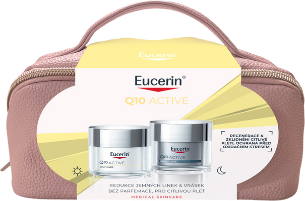 Eucerin Q10 Active vánoční balení 2 x 50 ml