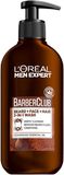 L'Oréal Paris Men Expert Barber Club čisticí gel na vousy, tvář a vlasy 3v1, 200 ml