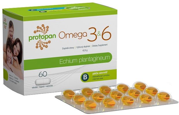 Omega 3 & 6, 60 tobolek