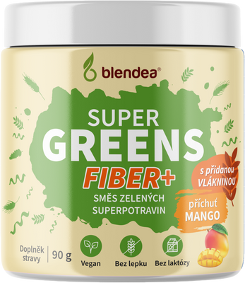 Blendea Supergreens Fiber+ Mango BIO 90 g
